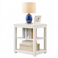 Table d'appoint en bois, coloris blanc
